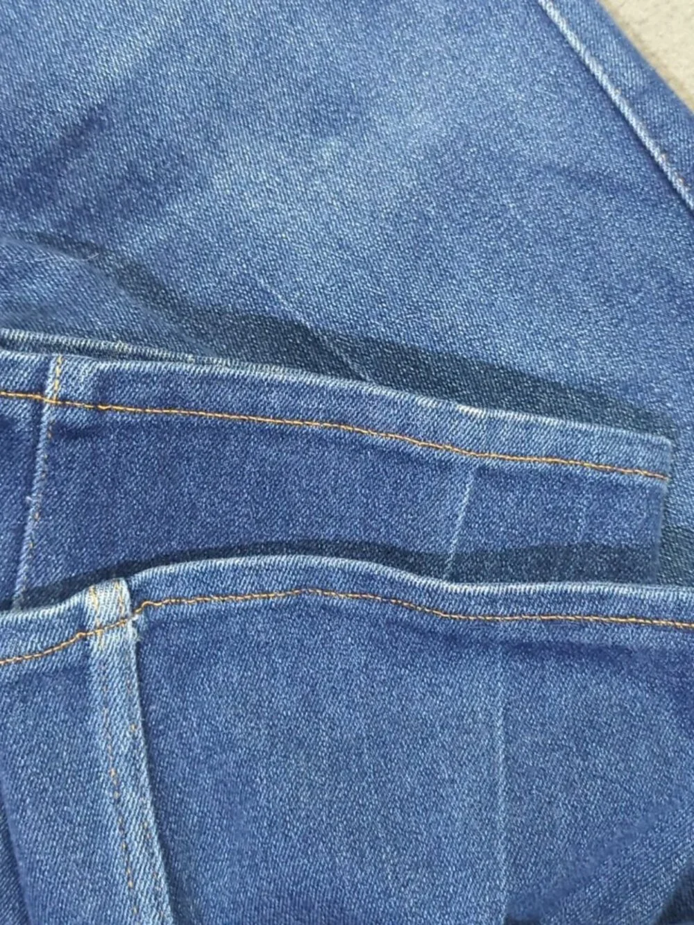 Levi's VTG Jeans Men's 34x34 Fits 32x29 Blue 517 Orange Tab Boot Made In USA
